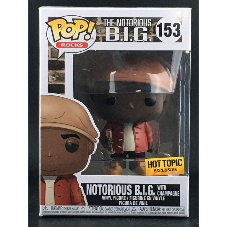 Funko Pop Rocks Notorious B.I.G. Big Poppa Rapper Special