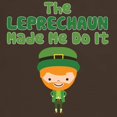 thumbnail image 3 of CafePress - Leprechaun Made Me Dark T Shirt - Men's Classic Graphic Cotton T-Shirt, 3 of 4