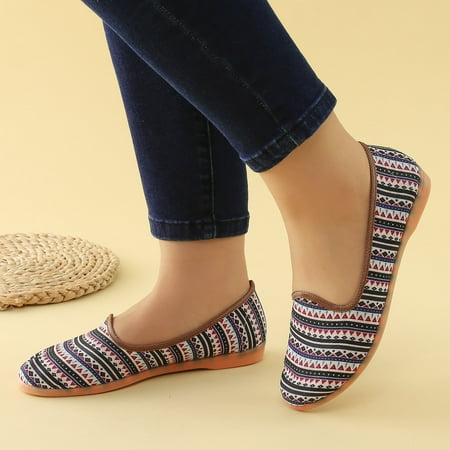 

eczipvz Casual Shoes for Women Women s Slip On Casual Everyday Shoes Drop-in Heel & Breathable Mesh Lightweight & All-Day Comfor Blue