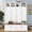 White, variant on Mintazer 76.7"H Farmhouse Hall Tree with Bench & Cabinet, 4-in-1 Entryway Large Storage Organizer with Coat Rack, Cubbies & Hooks, White