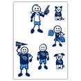 thumbnail image 3 of NFL Siskiyou Sports Fan Shop Tennessee Titans Family Decal Set Small One Size Team Color, 3 of 3