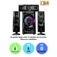 thumbnail image 2 of Bocinas Tipo Estéreo para teatro en casa Channels 3.1 Hi-FI, Bluetooth 5.0, Auxiliar Jack 3.5 mm, /ideal para Fiestas y cualquier reunion. 60W, 2 of 9