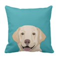 thumbnail image 1 of BSDHOME Taie d'Oreiller Jaune Meilleur Labrador Douce 18x18 Pouces, 1 of 1