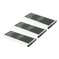 3x 3220mAh Extended Battery For Samsung Galaxy Note 4 N9100 EB-BN910BBK