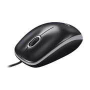 Logitech MK200 Media Combo, Keyboard/Mouse, Wired, USB, Black