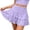 A-Purple658, variant on Wxolcjlv Womens Lace Ruffled Mini Skirt High Waist Tiered Layered Skirts