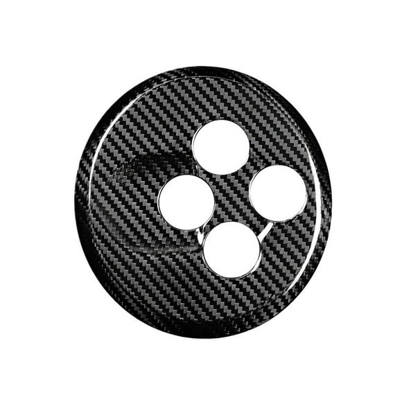 Real Dry Carbon Fiber Car Accessories For Fiat For Abarth 595 695 2012-2020 2021 2022 2023 Gear Shift Panel Decorative Cover Sticker