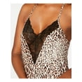 thumbnail image 3 of INC Intimates Black Animal Print Everyday Nightgown Size: L, 3 of 4