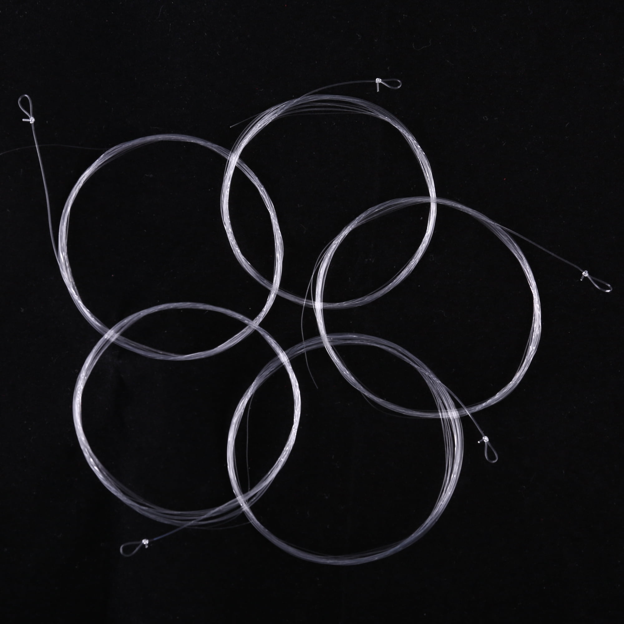 Pack of 5 Fly Fishing Tapered Leader with Loop Fly Line Leaders 9ft
