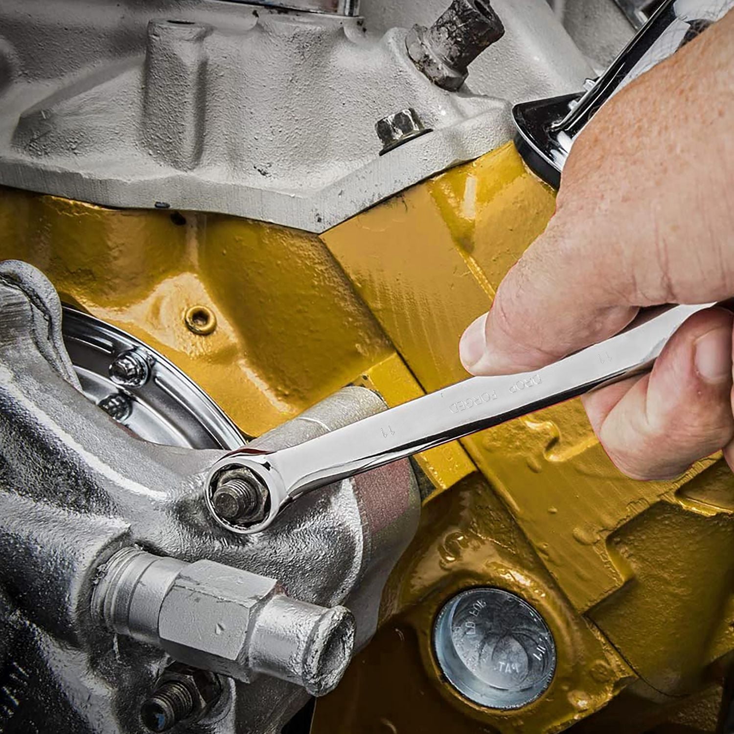 WorkPro Metric Combination Wrench Set - 9 Piece