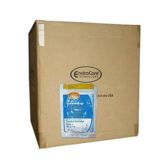 1 Case (50 pkgs) Compatible with Eureka Style L Allergy Microfiltration Canister Vacuum Cleaner