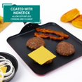 thumbnail image 4 of Mirro A79613 Get A Grip Aluminum Nonstick Griddle Cookware 11-Inch Red, 4 of 4