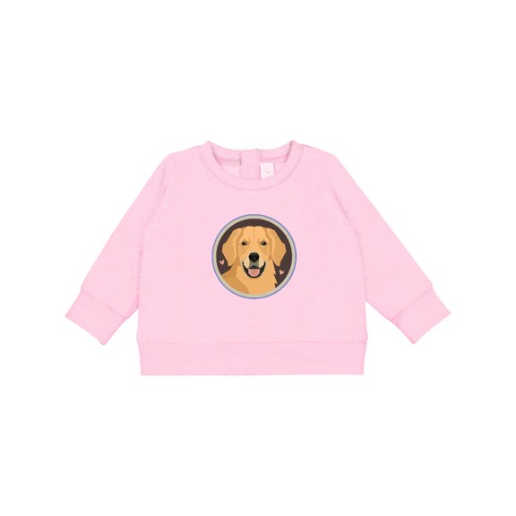 Inktastic Golden Retriever Dog Baby Sweatshirt