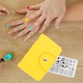 thumbnail image 2 of MasteelfCA 2pcs Portable Manicure Plate Storage Pouch Nail Art Printing Template Holder, 2 of 7