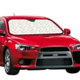 thumbnail image 2 of Kdxio Floral Print Front Windshield Sun Shade,Folding Auto Sunshade for Car Truck SUV-Small, 2 of 7