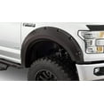 thumbnail image 2 of Bushwacker 20939-02 Matte Black Pocket Style Fender Flare, Set of 4 (Ford Max Coverage) Fits select: 2015 ,2016-2017 FORD F150, 2 of 5