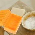 thumbnail image 7 of Soimiss Orange Bathroom Soap Holder with Lid Made of Silicone, 7 of 7