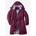 thumbnail image 5 of Woman Within Plus Size Mid-Length Microfiber Parka, 5 of 5