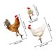 thumbnail image 2 of NUOLUX 3Ud Señal De Jardín En Acrílico Con De Gallina Para Exterior Navideña, 2 of 8