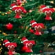 thumbnail image 3 of Colgante de árbol de Navidad de acrílico 2D con letras | Juego de 26 adornos con iniciales del alfabeto para decoración navideña, 3 of 6