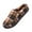 Brown, variant on Men's Cozy Memory Foam Slippers Plaid Clog House Slippers Slip On House Shoes Indoor Outdoor with Non Slip Sole Size 11-12, Black