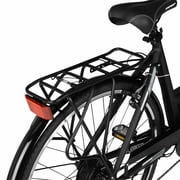 Hyper Bicycles 36V 700C Electric Commuter E-Bike, Adult Ages 13+, Pedal-Assist, 250W Motor, Black