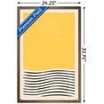 thumbnail image 3 of Geometric - Yellow Wall Poster, 22.375" x 34", Framed, 3 of 3