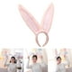 thumbnail image 5 of Diadema de orejas de conejo perfecl Rosa, 5 of 7