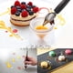 thumbnail image 2 of Cucharas de dibujo de chocolate culinario de chef de precisión multiusos, salsa, fondant, crema, pastel de filtro de lápiz para decorar platos y prueba de pastel de acero inoxidable, 2 of 5