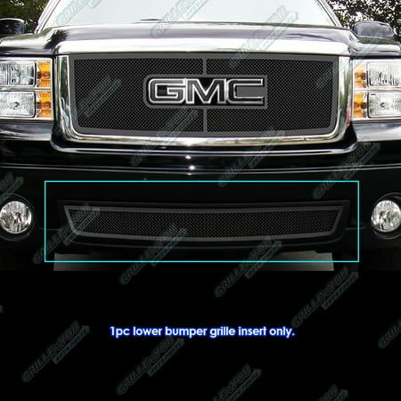 - Compatible with 07-2013 GMC Sierra 1500 Denali 07-2010 2500 3500 HD Black Mesh Grille Grill G76495H