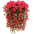 thumbnail image 1 of Moda Hogar Violeta Colgante de pared Violeta Flor artificial Decoración Simula Wmkox8yii fhajkh69, 1 of 1