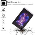 thumbnail image 2 of Allytech Stand Case for Samsung Galaxy Tab A8 10.5" 2021, Folio PU Leather Anti-Scratch Magnetic Closure Smart Auto Sleep Wake Card Slots Wallet Case for Galaxy Tab A8 SM-X200/X205/X207, Purple Owl, 2 of 6