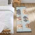 thumbnail image 6 of Dogs Runner Rug Machine Washable Area Rugs Carpet Non Slip Entryway Mat for Bedroom Entryway Front Door, 6 of 7