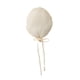 thumbnail image 3 of Decoración minimalista de globos de tela 3D para colgar en la pared, de 7,87 x 23,62 pulgadas, reutilizable. Beige, 3 of 9