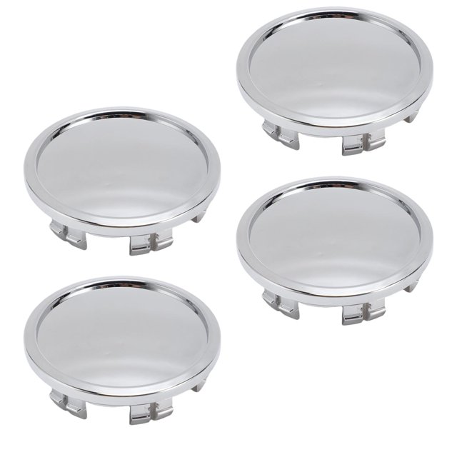 Wheel Center Caps, 4PCS 75mm Wheel Replacement Center Cap Excellent Sealing Scratch and Rain Proof with ABS Material for Vehicles