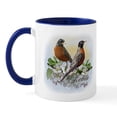 thumbnail image 2 of CafePress - American Robin Mug - 11 oz Ceramic Mug - Novelty Coffee Tea Cup, 2 of 6