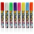 thumbnail image 1 of Liquid Chalk Chalkboard Markers Liquid Chalkboard Neon Pens (8 Pack), 1 of 5