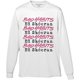 thumbnail image 1 of Ed Sheeran - Camiseta Bad Habits Apilar de Manga Larga para Adultos Unisex (Blanco), 1 of 2