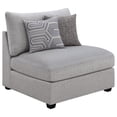 thumbnail image 5 of Cambria 6-piece Upholstered Modular Sectional Sofa Grey, 5 of 13