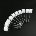 thumbnail image 2 of EeaseCA NUOLUX 10pcs Cube Base Memo Photo Holder Paper Note Clip (White), 2 of 9