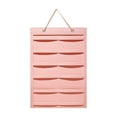 thumbnail image 2 of Wall Hanging Hair Accessory Storage Rack, Princess Hair Card & Hair Ring Organizer, Wall-Mounted Long Design For Teen Hair Accessories Organization With Multiple Slots, 2 of 5