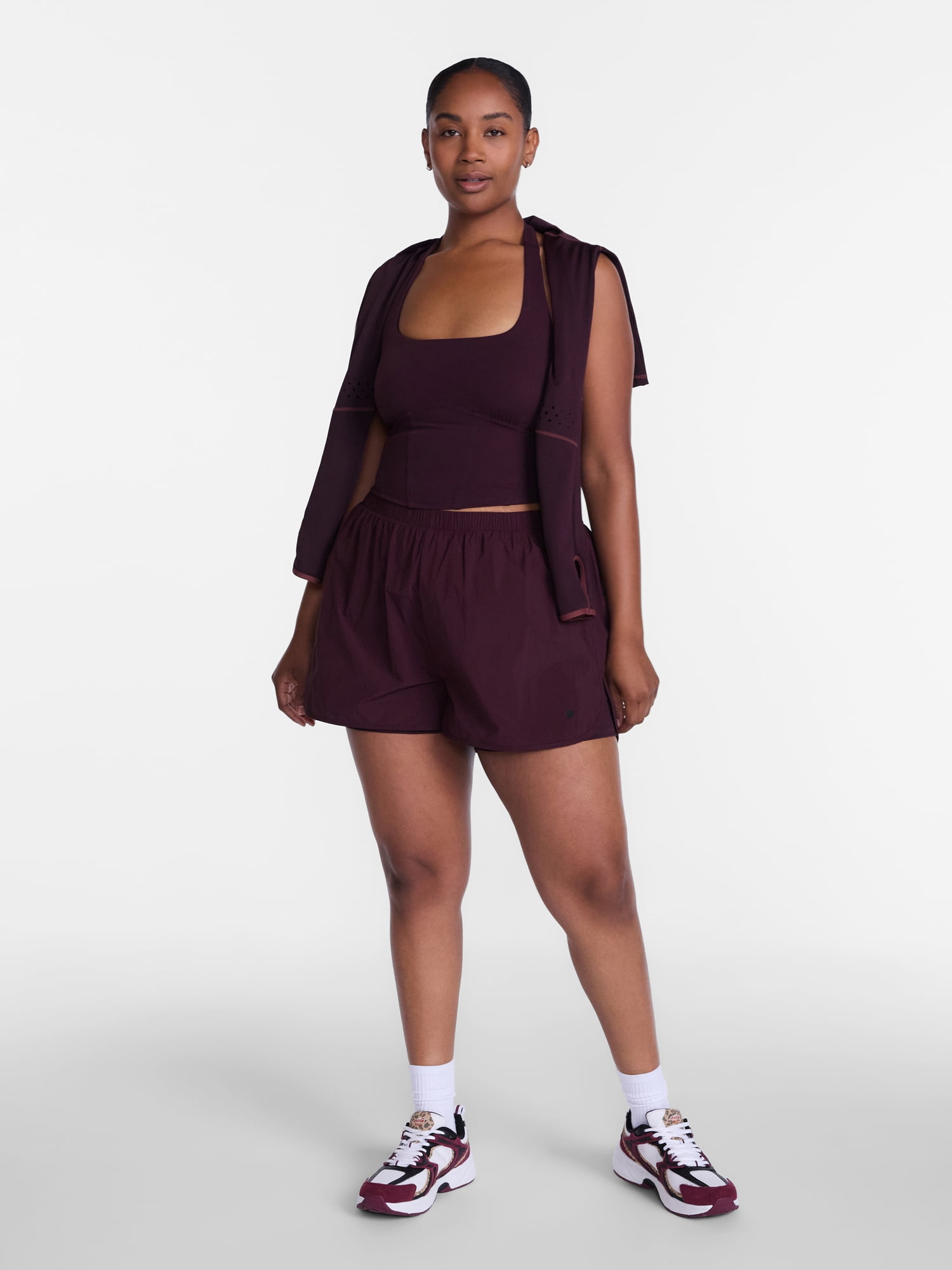 Avia Women’s Running Shorts, 4.75'' Inseam, Sizes XS-XXXL