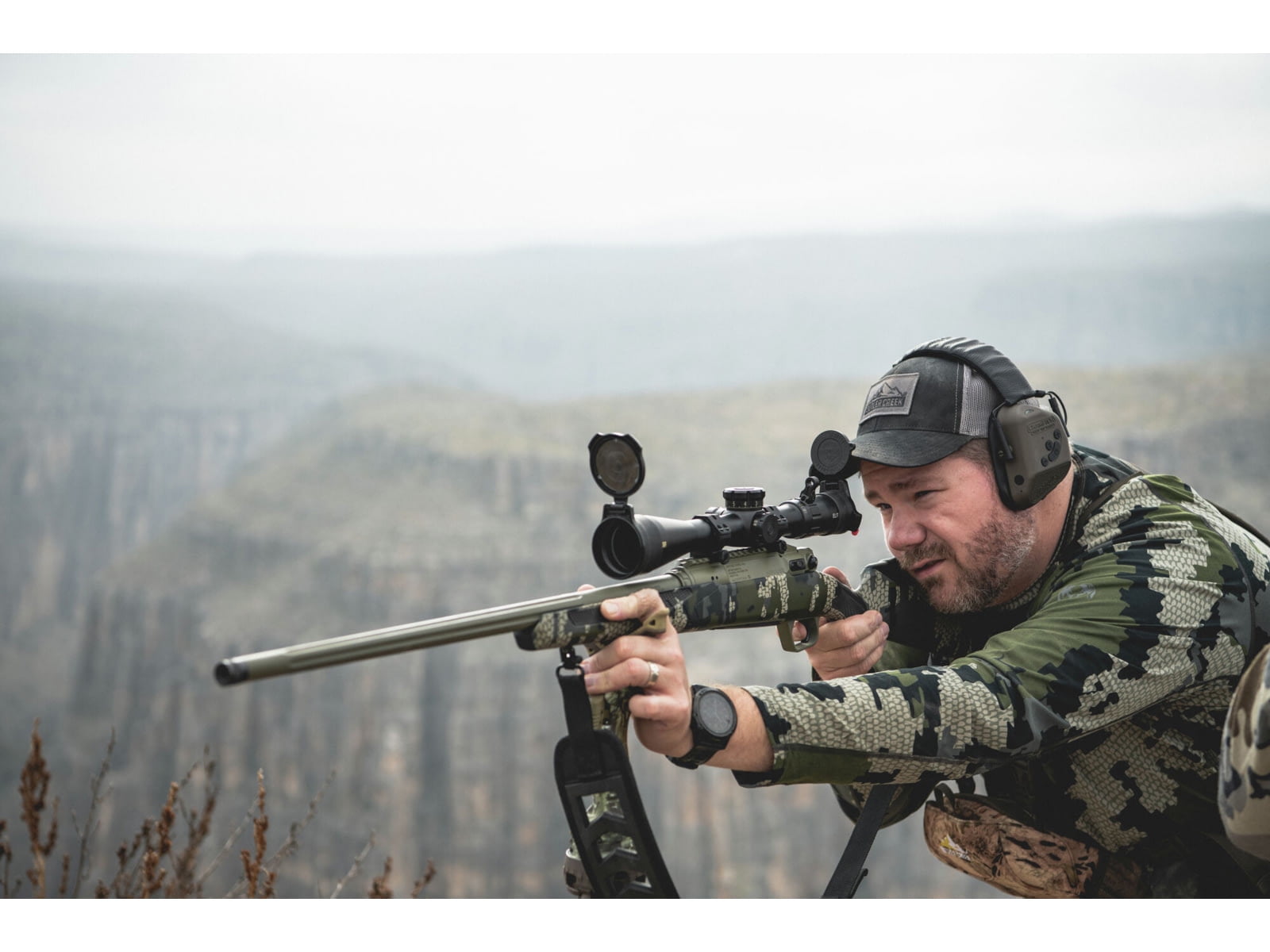 Butler Creek Element Flip-Up Scope Cover 45-50mm Objective Black