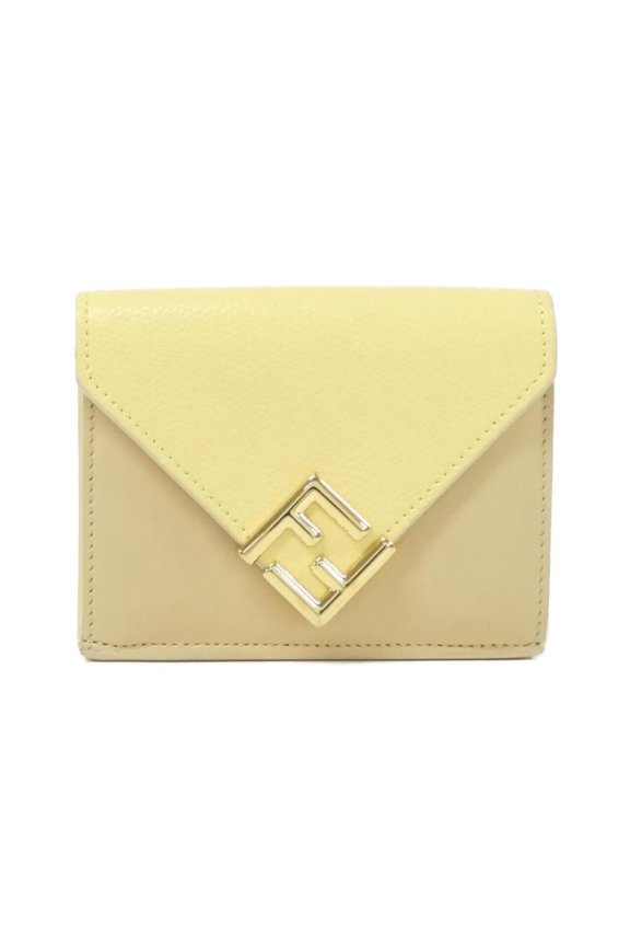 Pre-Owned Fendi FF DIAMOND 8M0480 ALV4 Wallet
