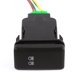thumbnail image 4 of 5 Pin Car Rocker Push Switch Luz trasera 12V Interruptor de palanca de luz LED de encendido/apagado para Toyota Landcruiser Hilux Prado FJ palanca interruptores de Spptty decoración del coche, 4 of 7