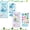 B, variant on 3D Stackable Stickers,Crystal Stacked 3D Building Stickers,DIY 3D Puffy Sticker Kit,3D Relief StackingStickers,Cute DIY Mini Scenes Ornament Decals Craft Kit for Adults & Kids Desktop Decorative (B)