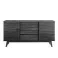 thumbnail image 4 of Modway Render 63" Sideboard Buffet Table or TV Stand in Charcoal, 4 of 7