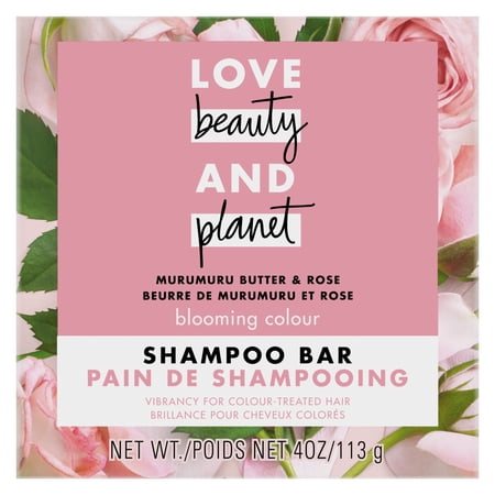 Love Beauty And Planet Blooming Color Shampoo Bar for Color Treated Hair Murumuru