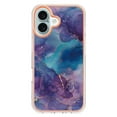 thumbnail image 3 of Case for Moto G24 4G case,Hard IMD Marble Pattern Fashion Design Case for Girls,Enhanced Camera and Screen Protection Cover, 3 of 6