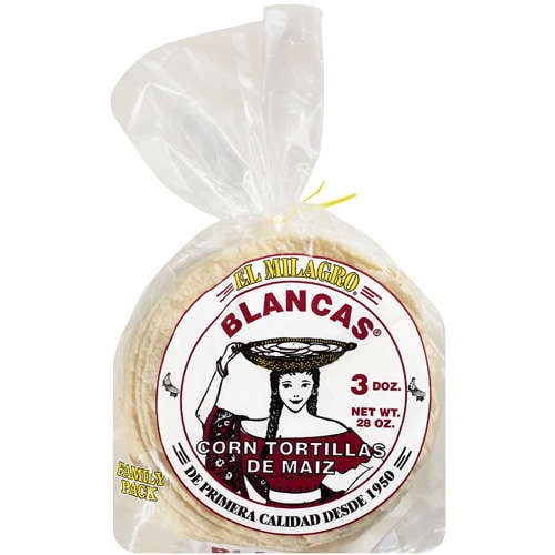 El Milagro El Milagro Blancas Tortillas, 3 ea